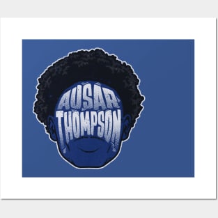 Ausar Thompson Detroit Player Silhouette Posters and Art